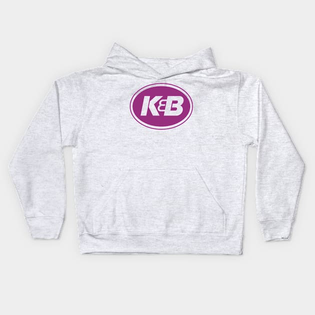 K and B Kids Hoodie by The Wayback Chronicles